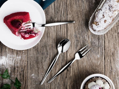 Flatware & Flatware Set, Silverware, Soup Spoon, Fork, Tea Spoon, Cake Fork